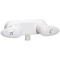 Valterra Phoenix Faucets by Valterra PF223241 Catalina Two-Handle 4" Shower Valve with Vacuum Breaker - White PF223241